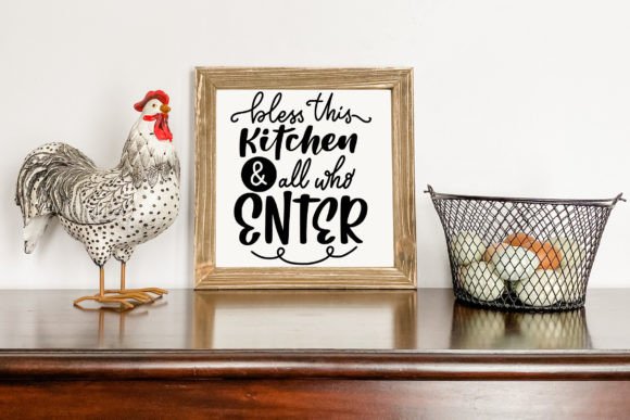 Bless This Kitchen SVG