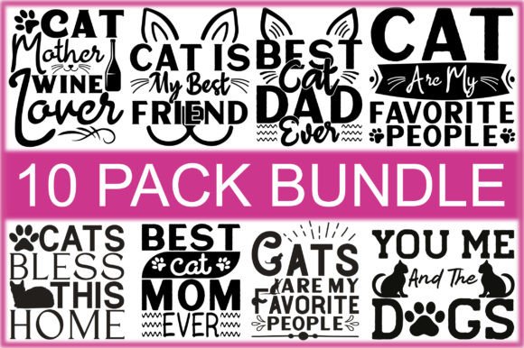 Free Funny Cats SVG Bundle: A Graphic Design Asset for Modern Content