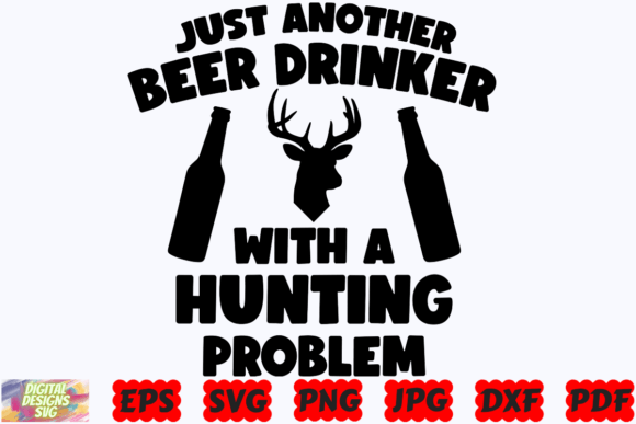Fun Hunting SVG for Crafts and Graphics