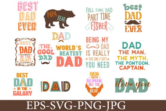 Funny Dad Svg for Crafts and Graphics