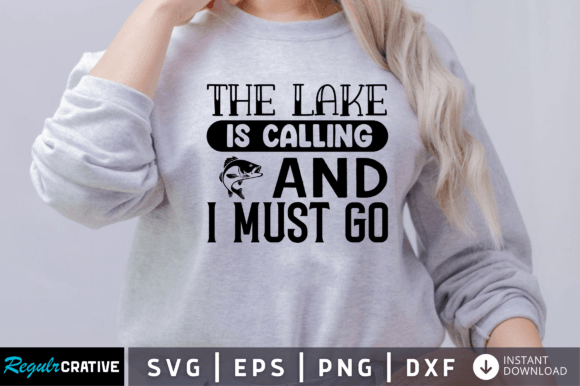 Funny Fishing Svg Design Graphics for Crafts