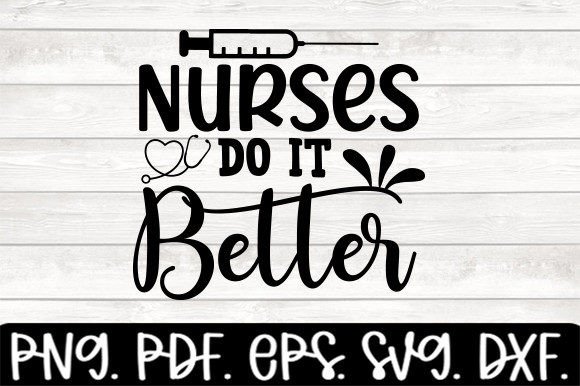 Funny Nurse Graphics for Local Crafts