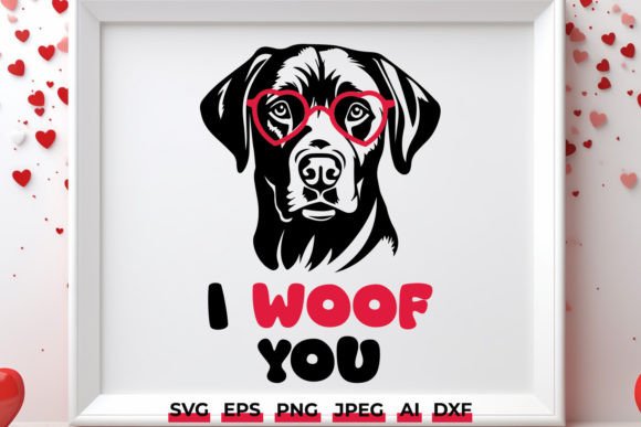 Labrador Love SVG – Graphics for Crafts and Fun